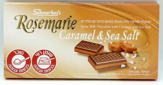 Schmerling's Rosemarie Swiss Milk Chocolate with Caramel and Sea Salt