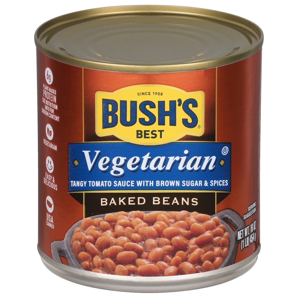 Bush's feves au lard vegetariennes / Bush's Vegetarian Baked Beans