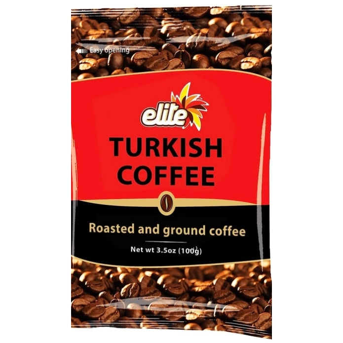 Elite Cafe Turc (Torrefie et Moulu) / Elite Turkish Coffee (Roasted & Ground)