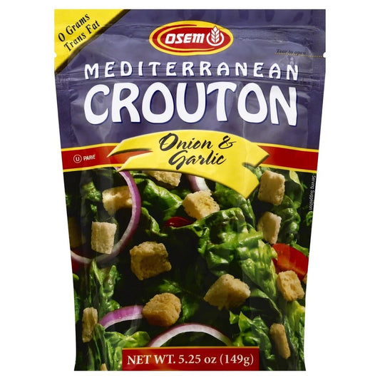 Osem Crouton Mediterranean (Oignon & Ail) / Osem Mediterranean Crouton (Onion & Garlic)