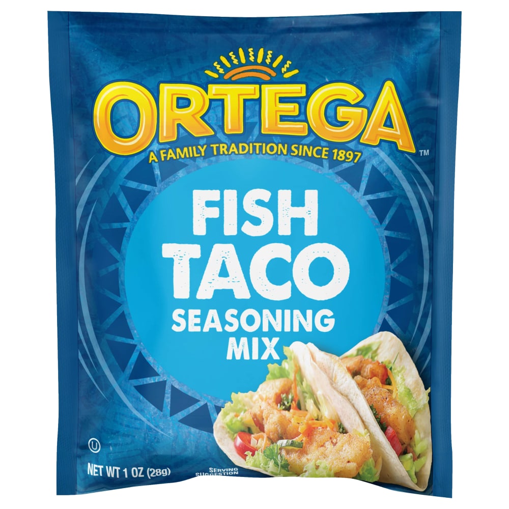 Ortega Melange d'Assaisonnement pour Tacos (Poisson) / Ortega Seasoning Mix for Tacos (Fish)