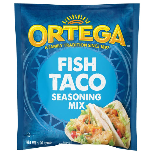 Ortega Melange d'Assaisonnement pour Tacos (Poisson) / Ortega Seasoning Mix for Tacos (Fish)