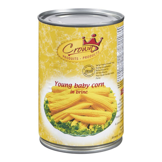 Crown Jeune Bebe Mais en Saumure / Crown Young Baby Corn in Brine