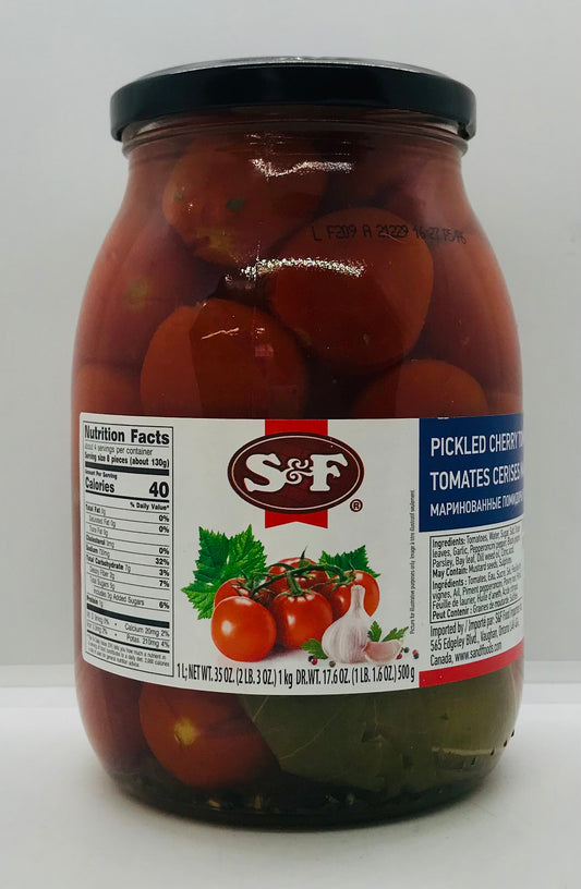 S&F Pickled Cherry Tomatoes/ Petites Tomates Marines