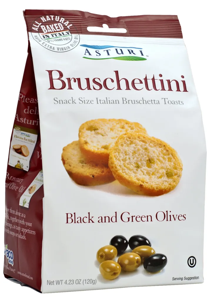 Asturi Bruschettini (Les Olives Noirs et Verts) / Asturi Bruschettini (Black & Green Olives)