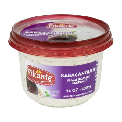 Pikante® Babaganoush au Aubergines Grillées  / Pikante® Flame Roasted Eggplant Babaganoush