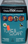 Toi moi & cafe® 4 Mélanges (Capsules) / Toi moi & cafe® Mix of 4 (Capsules)