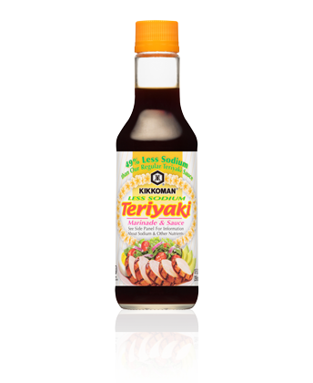 Kikkoman® Sauce Teriyaki moins de sodium / Kikkoman® Less Sodium Teriyaki Sauce