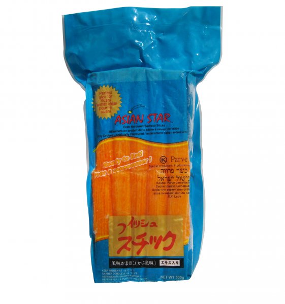 Asian star® Bâtonnets de Surimi au Crabe  / Asian star® Crab Flavoured Surimi Sticks