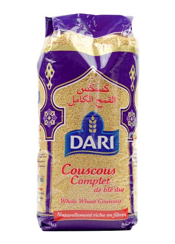 Dari® Couscous Complet de Blé / Dari® Wheat Couscous