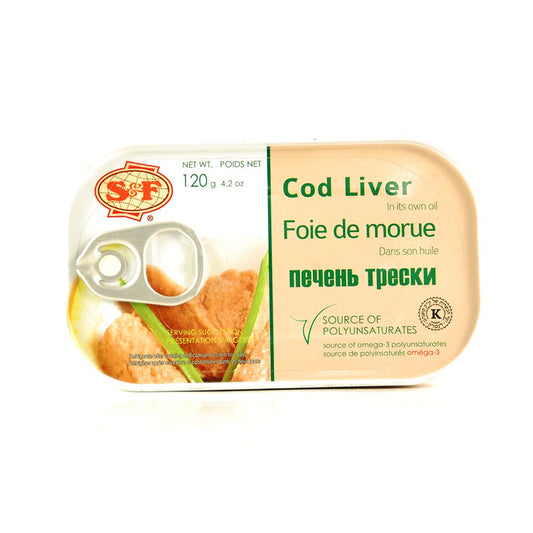 S&F® Foie de Morue / S&F® Cod Liver