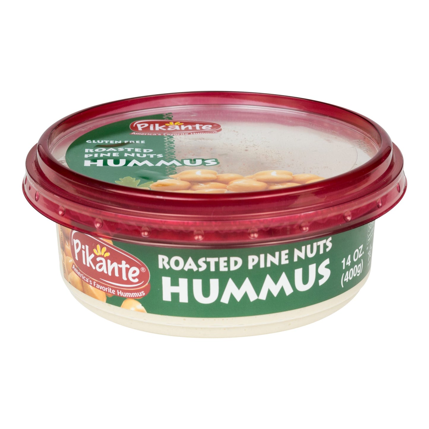 Pikante® Houmous Rôti aux Pignons de Pin / Pikante® Roasted Pine Nuts Hummus