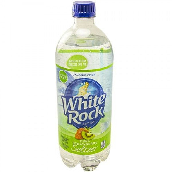 White Rock® Seltz au Kiwi et Fraises / White Rock® Strawberry Kiwi Seltzer