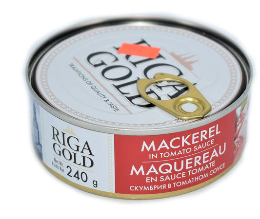 Riga Gold® Maquereaux avec Sauce Tomate / Riga Gold® Mackeral in Tomato Sauce