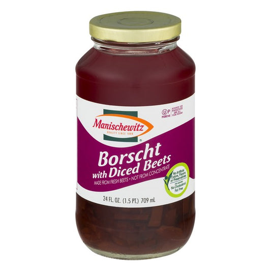 Manischewitz® Bortsch aux Betteraves en Dés / Manischewitz® Borscht with Diced Beets