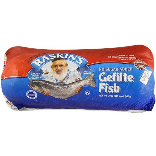 Raskin's® Poisson Gefilte (sans Sucre Ajouté) / Raskin's® Gefilte Fish (No Sugar Added)