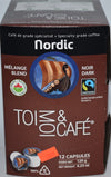 Toi moi & cafe® Nordique Capsules (Café Noir) / Toi moi & cafe® Nordic Capsules (Dark Roast)