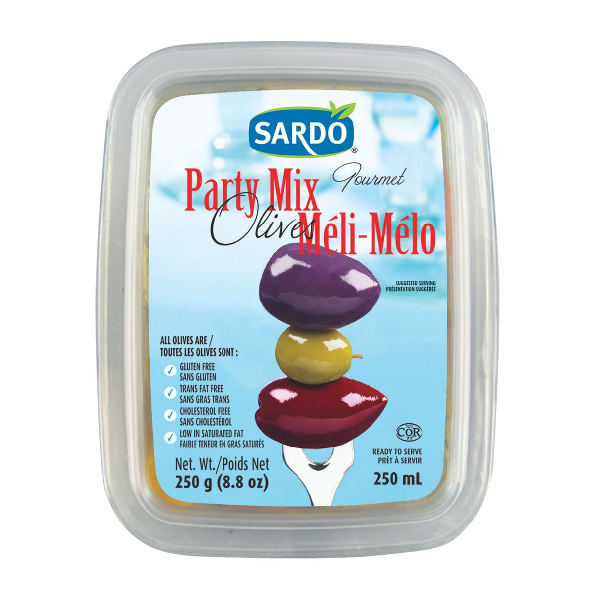 Sardo® Olives Méli-Mélo / Sardo® Party Mix Olives