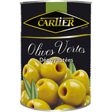 Cartier® Olive Verte Dénoyautées / Cartier® Green Pitted Olives