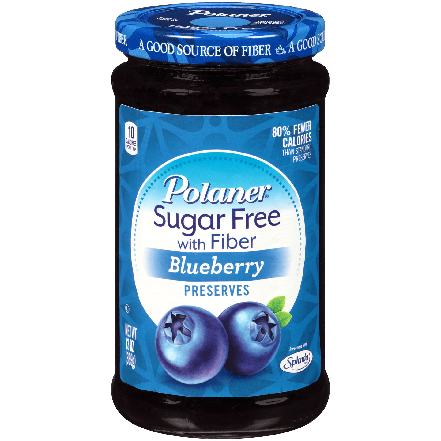 Polaner® Confiture aux Bleuets  (sans Sucre, avec Fibre)  / Polaner® Blueberry Preserve (Sugar Free, with Fiber)