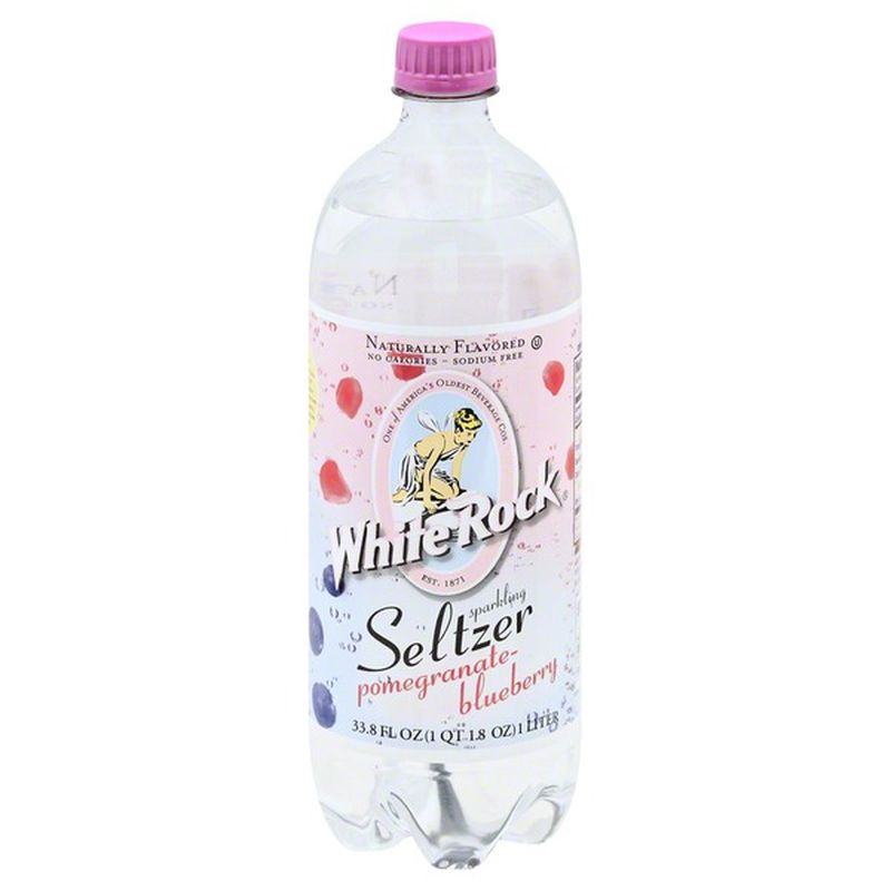 White Rock® Seltz au Grenade et Bleuets / White Rock® Pomegranate and Blueberry Seltzer