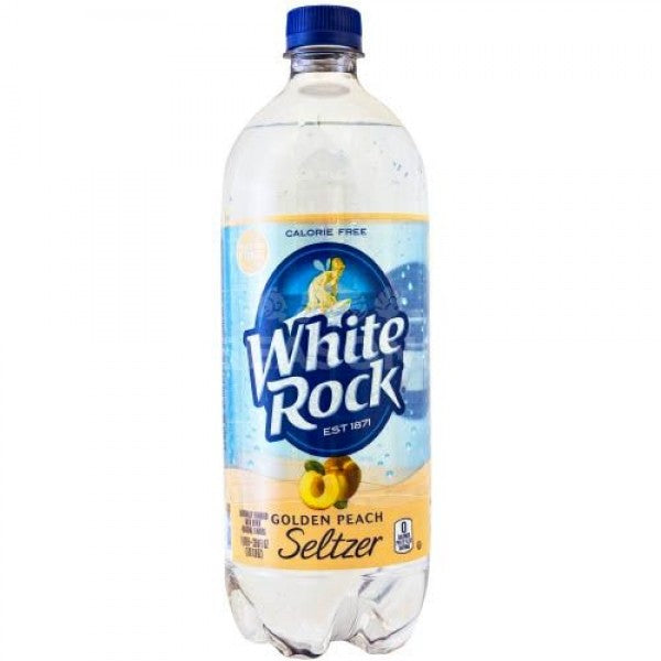 White Rock® Seltz au Pêche Dorée / White Rock® Golden Peach Seltzer