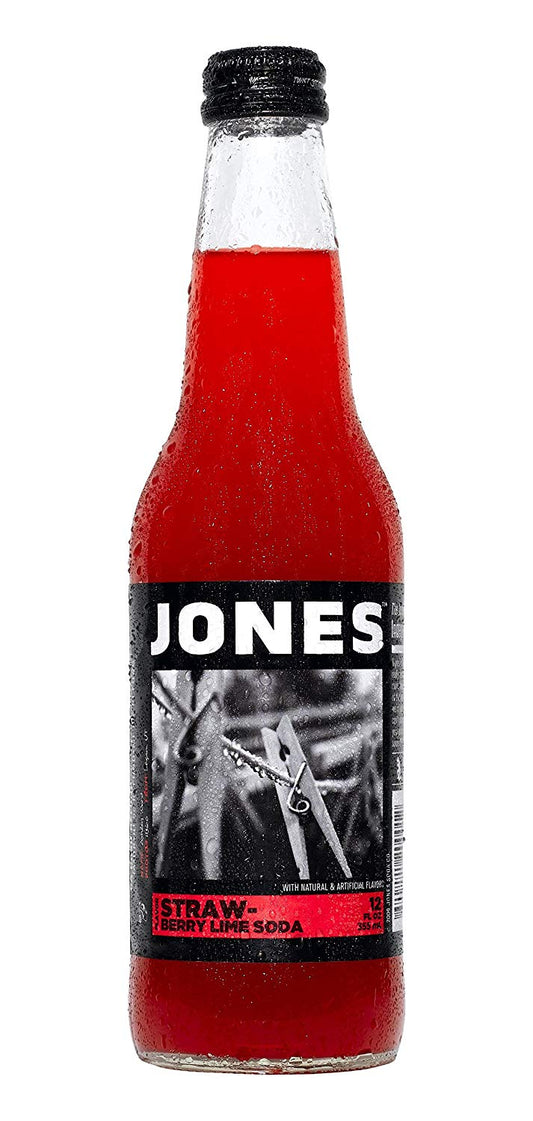 Jones® Soda à la Fraise et au Citron Vert / Jones® Strawberry Lime Soda