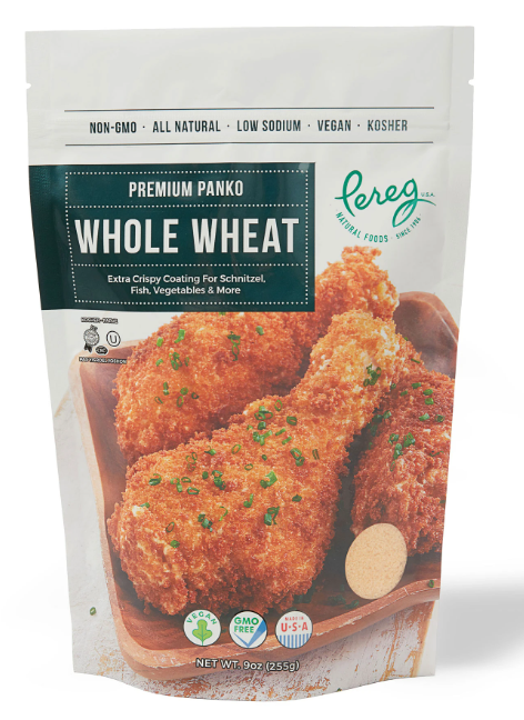 Pereg® Chapelure Prime (Panko de Blé COmplet) / Pereg® Japanese Style Bread Crumbs (Whole Wheat Panko)